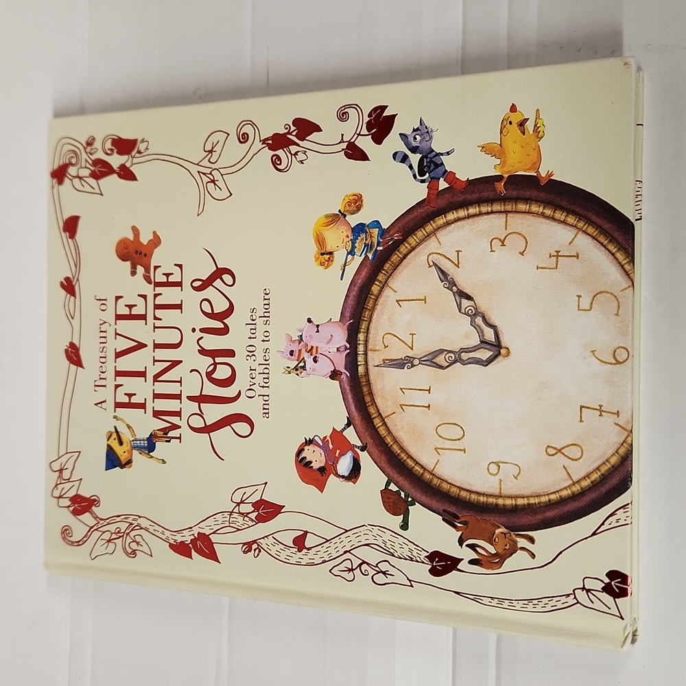 EUC Paragon A Treasury of Five Minute Stories Hardcover Book 31 stories